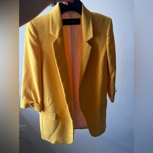 Zara Basic Bright Yellow Apparel